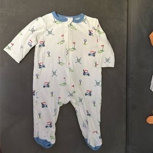 Little Me baby golf footie